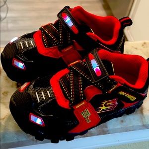 Fire Rescue Light Up Sneakers